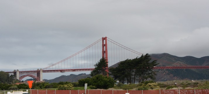 I have a picture of the Golden Gate Bridge on my Discover Card, so I get to see it often.